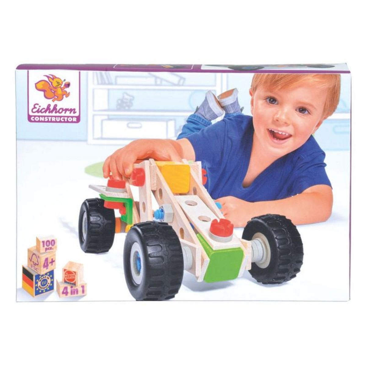 Eichhorn Eichhorn Constructor 4in1, 100dlg.