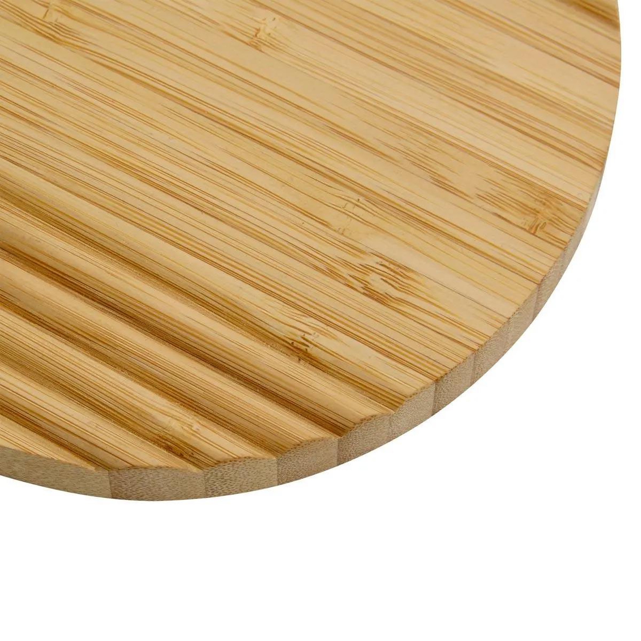Voir la diapositive 2 : FIVE Dessous de plat en bambou  rainure  18cm naturel