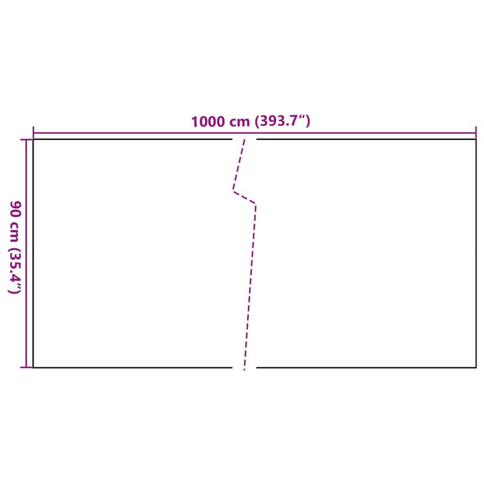 Voir la diapositive 6 : VIDAXL Paravent de balcon marron clair 1000x90 cm resine tressee