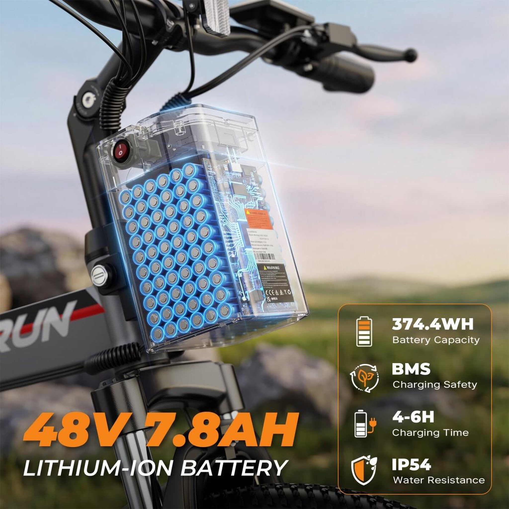 Voir la diapositive 3 : VARUN Vtt électrique pliant varun m26-3 pro 26 pouces