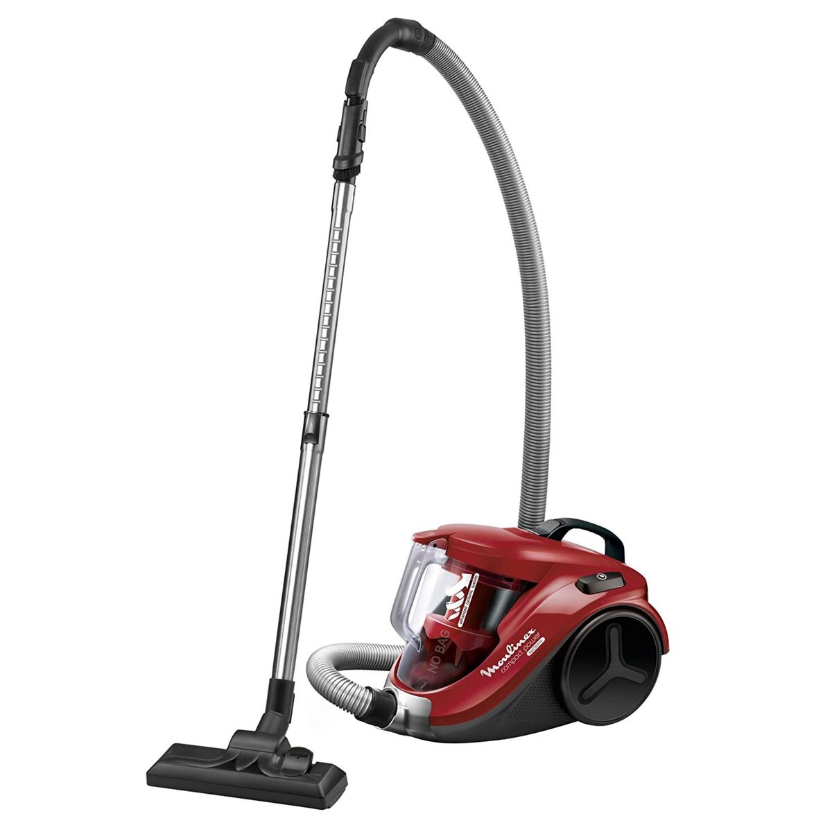 MOULINEX Aspirateur sans sac MO3718PA Rouge