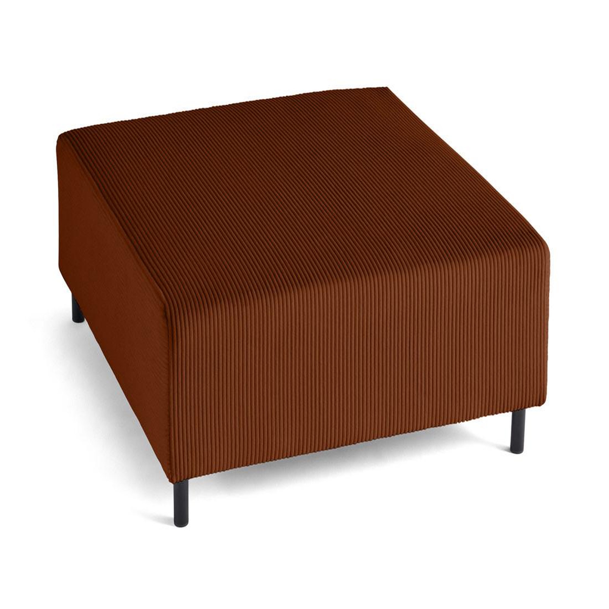 Voir la diapositive 2 : LISA DESIGN Edinburg - pouf modulable - en velours côtelé