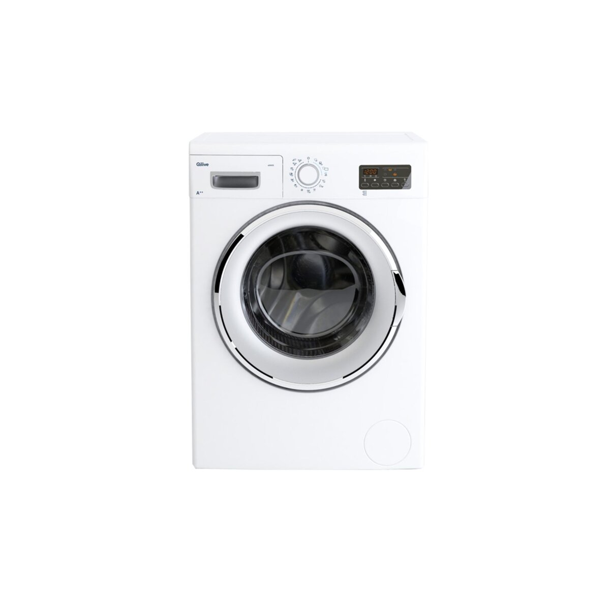 QILIVE Lave-linge hublot 400055, 8 Kg, 1200 T/min