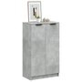 Voir la diapositive 1 : VIDAXL Armoire a chaussures Gris beton 59x35x100 cm Bois d'ingenierie