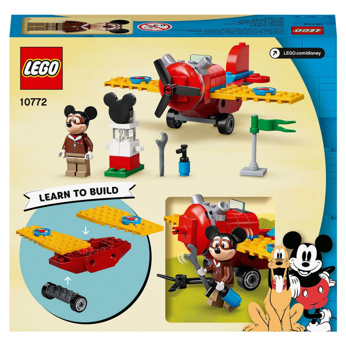 LEGO Disney 10772 - L'avion à hélices de Mickey Mouse