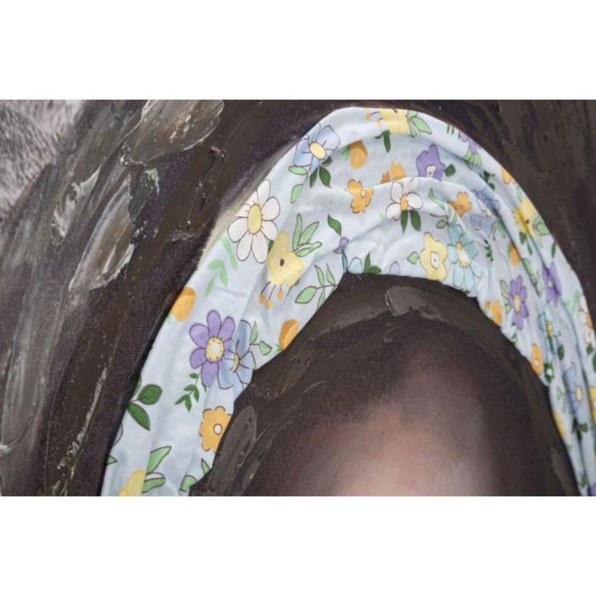 Paris Prix Toile Imprimée Déco  Naomie  100x100cm Multicolore