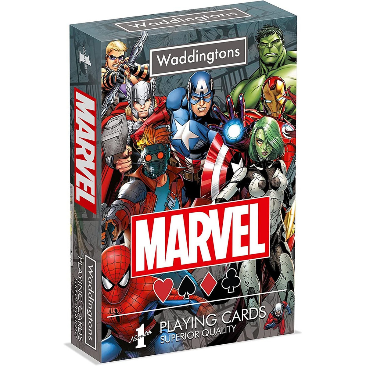  WINNING MOVES Jeu de 54 cartes Marvel 