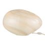 Voir la diapositive 2 : Paris Prix Lampe à Poser Ovale  Pearl  40cm Blanc