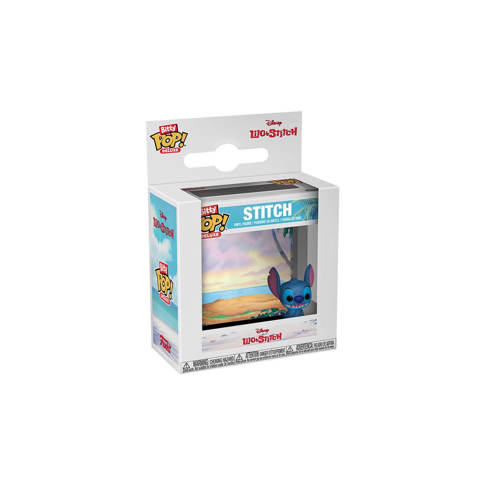Voir la diapositive 2 : Funko Figurine Funko Bitty Pop Deluxe Disney Lilo & Stitch Stitch plage