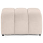 Voir la diapositive 1 : LISA DESIGN Debbie - pouf en tissu texturé