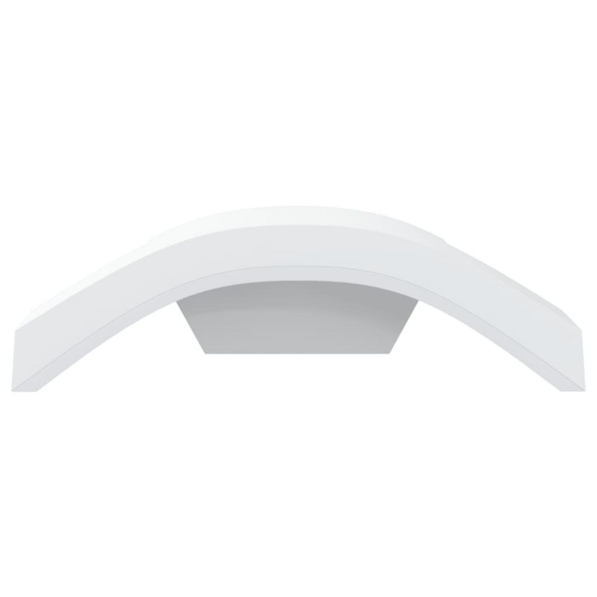 VIDAXL Appliques murales LED d'exterieur 2 pcs blanc