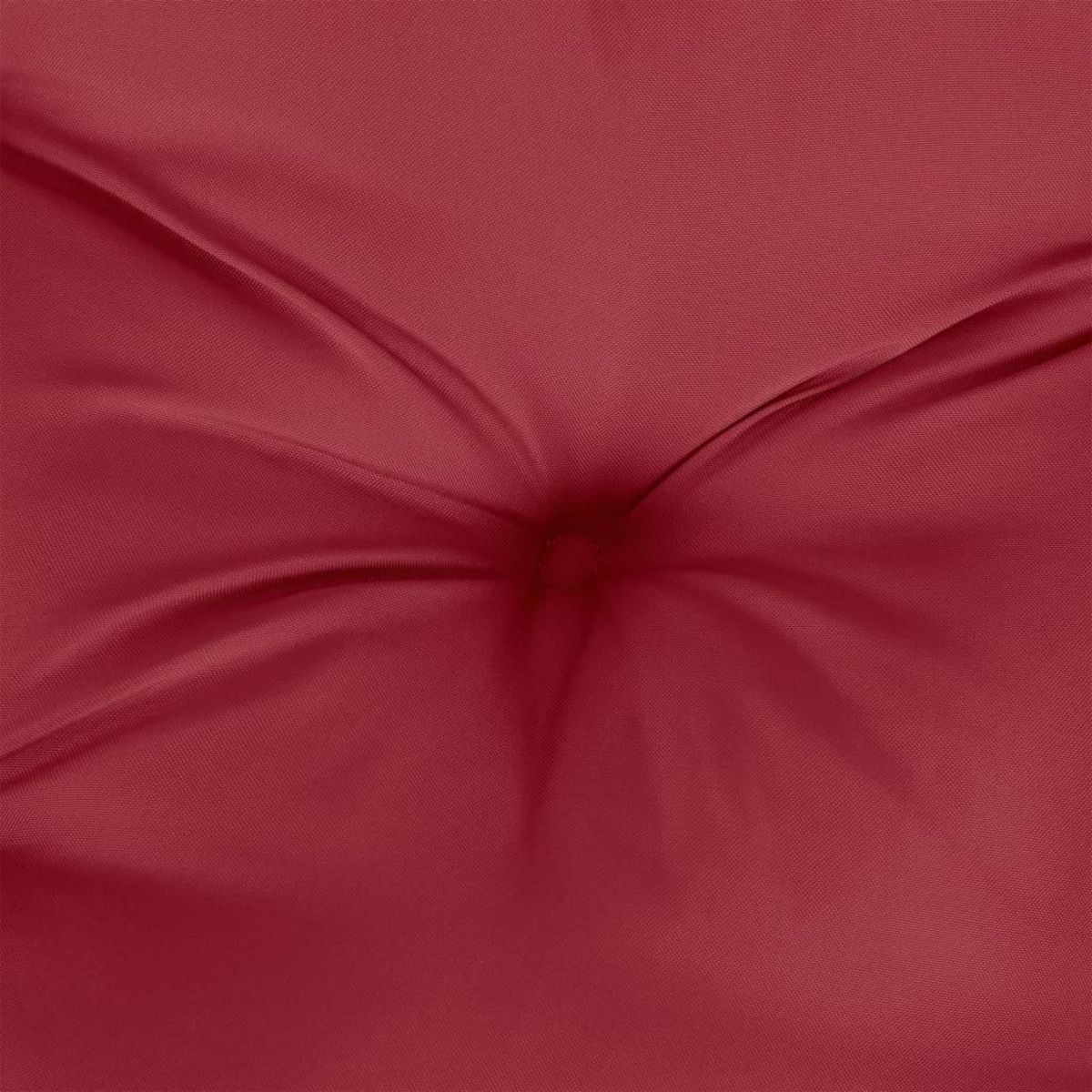 VIDAXL Coussin de banc de jardin rouge bordeaux 180x50x7 cm