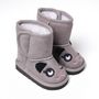 Voir la diapositive 1 : IN EXTENSO Bottes fourrées animaux bébé