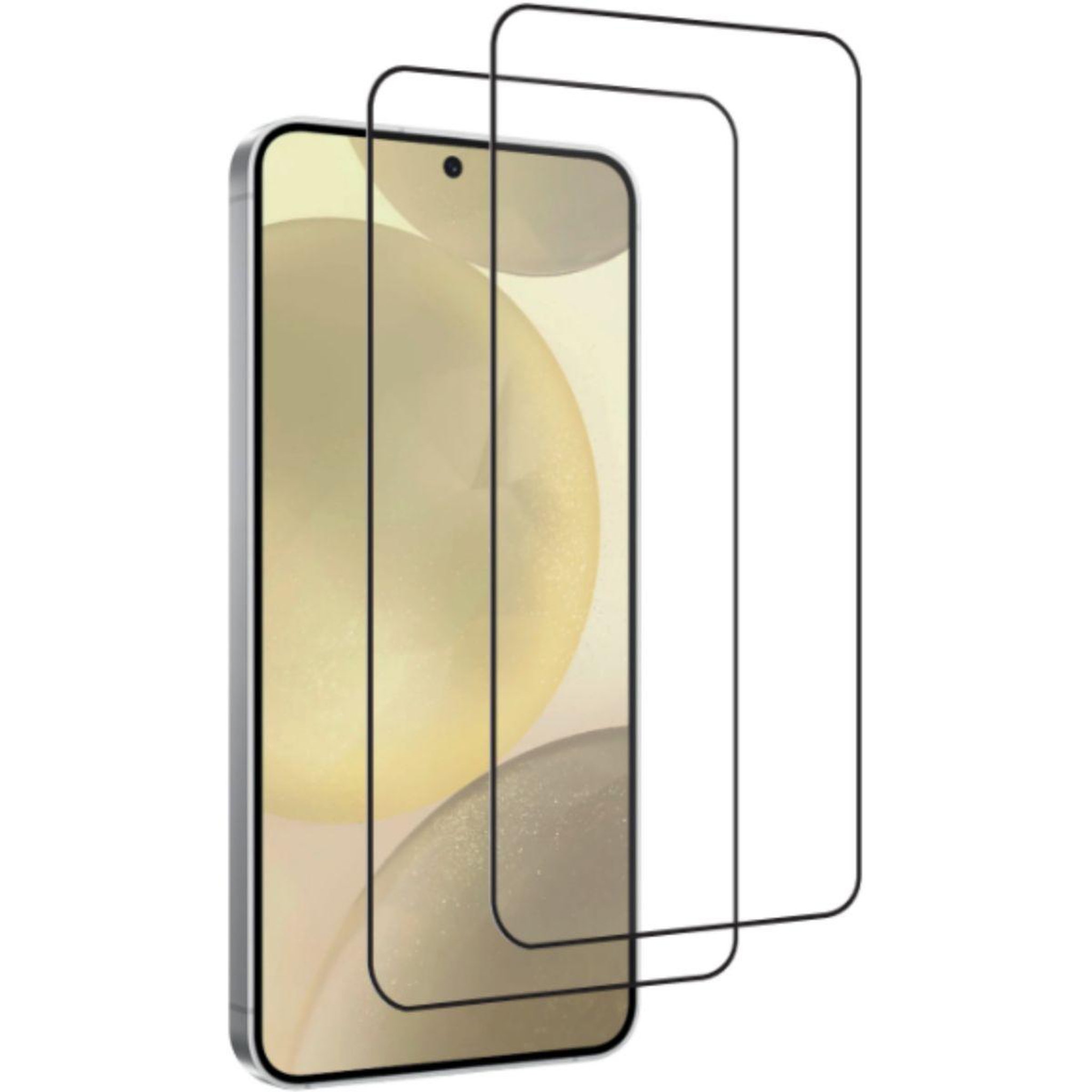 Voir la diapositive 2 : ESSENTIEL B Protège écran samsung s25+ verre trempé x2