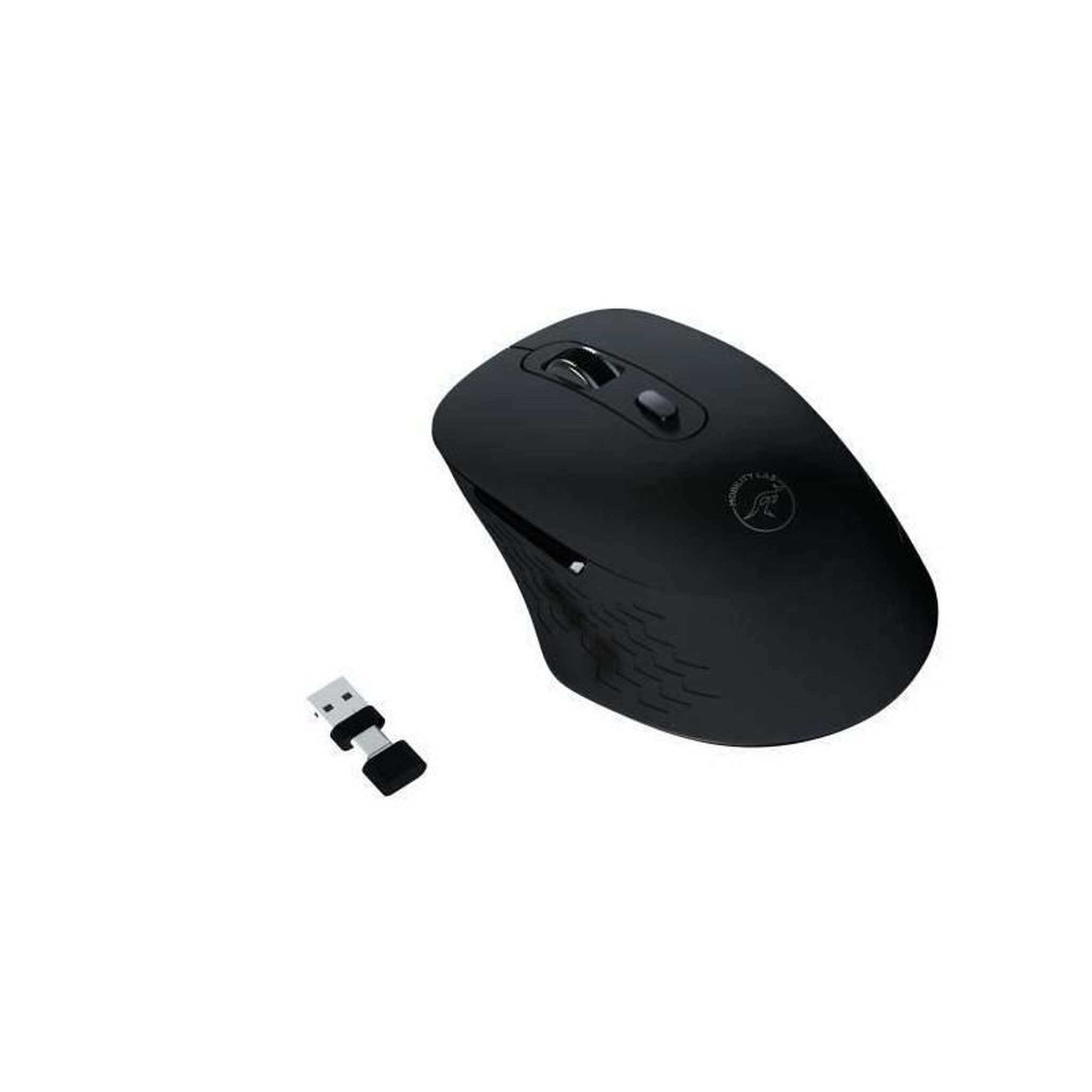 Mobility Lab Souris sans fil - MOBILITY LAB - Omega - Bluetooth et récepteur 2,4GHz - Noir - Clics silencieux - Précision réglable