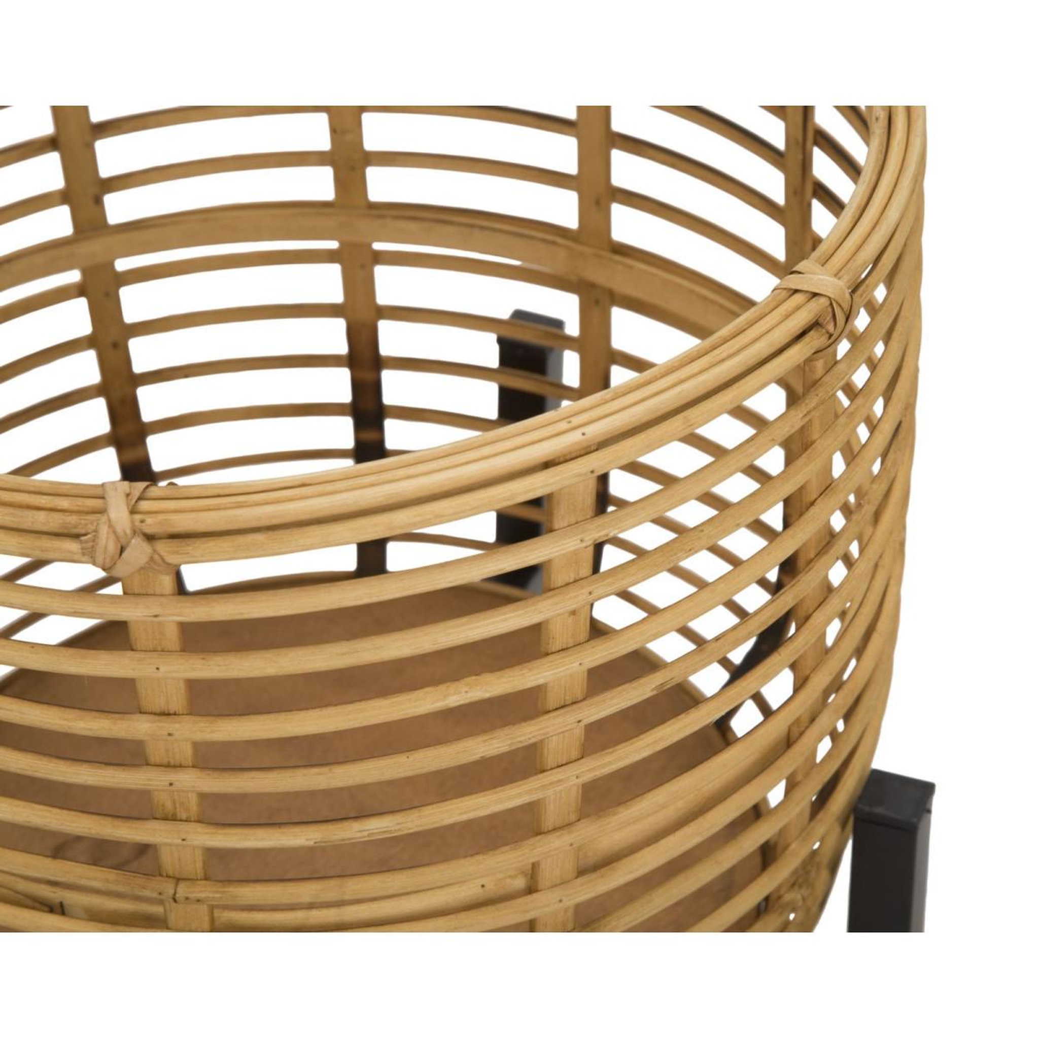 Voir la diapositive 3 : Paris Prix Lot de 2 cache-pots en rotin  elvia  47cm naturel