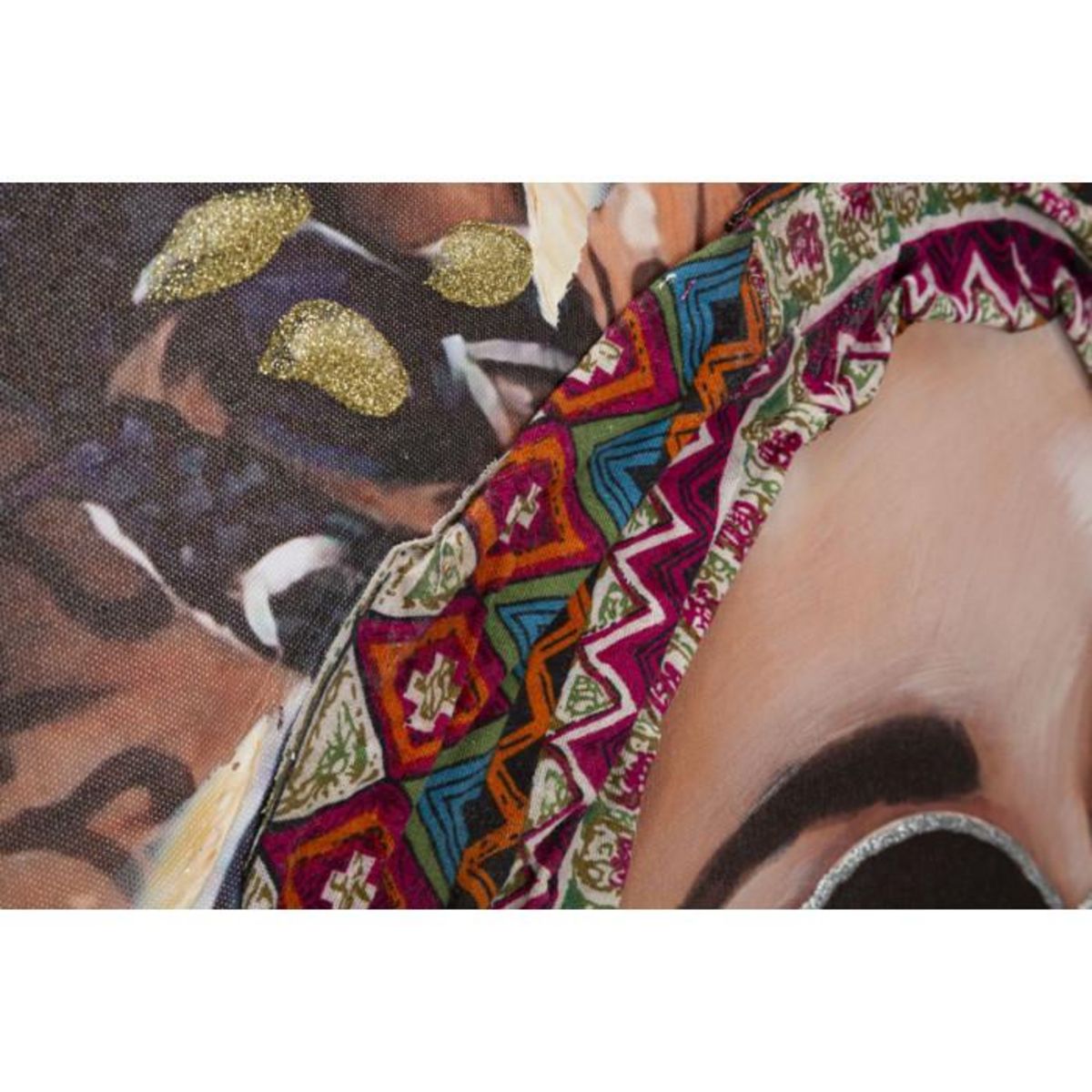 Paris Prix Toile Imprimée Déco  Jennifer  70x100cm Multicolore