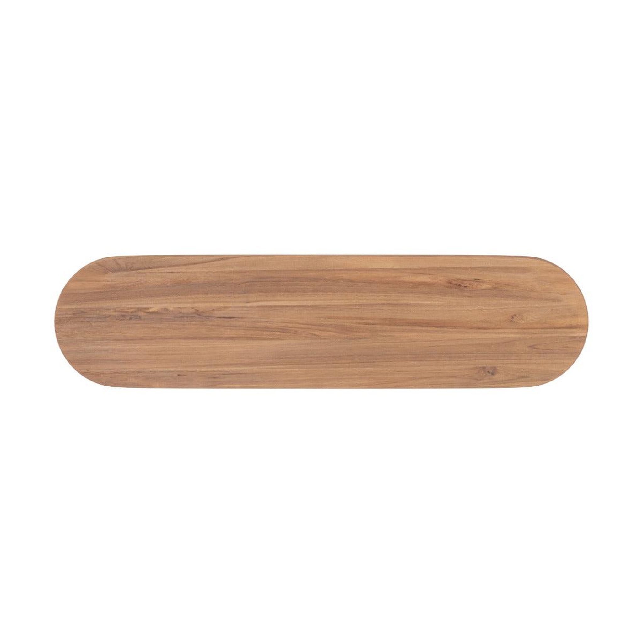 Voir la diapositive 5 : MAISON PAVANE Banc 3 places en bois de teck recyclé 160 cm-Bana