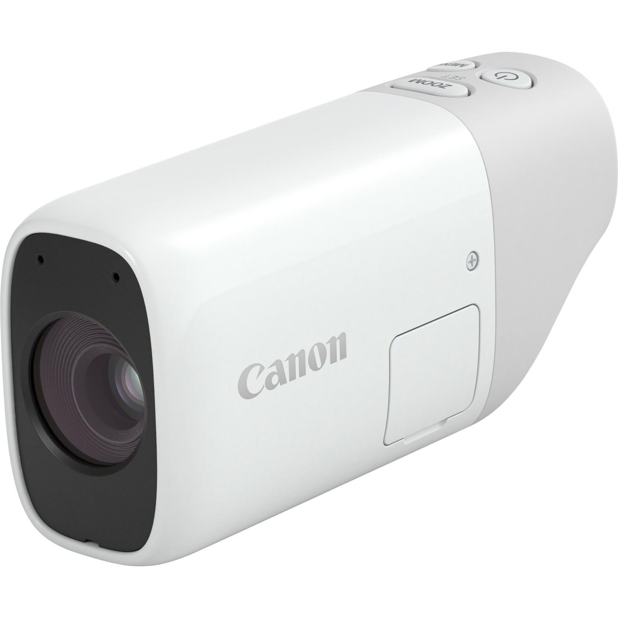 Voir la diapositive 3 : Canon Canon PowerShot ZOOM, appareil photo compact monoculaire à téléobjectif, kit essentiel, blanc