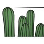 Voir la diapositive 4 : Paris Prix Décoration Murale Encadrée en Métal  Cactus  60cm Vert & Noir