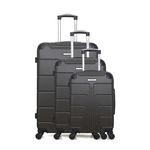 BLUESTAR BLUESTAR - Set de 3 Valises OTTAWA 75 cm 4 Roues. Coloris disponibles : Gris, Rouge, Bleu, Noir, Rose