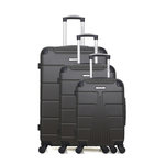 BLUESTAR BLUESTAR - Set de 3 Valises OTTAWA 75 cm 4 Roues. Coloris disponibles : Gris