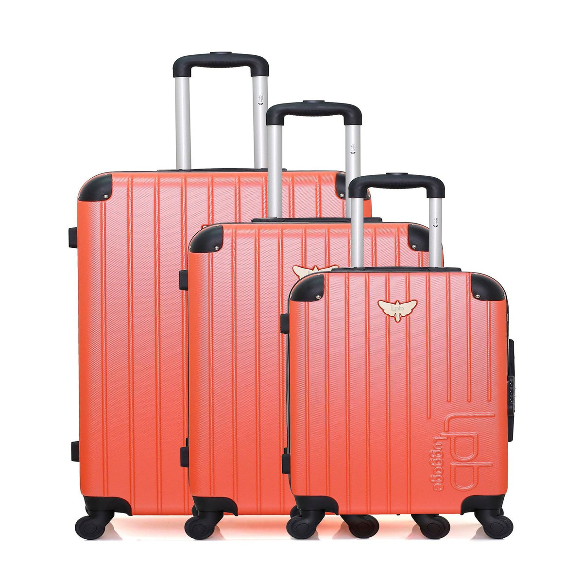 LES P'TITES BOMBES LPB LPB LUGGAGE - Set de 3 Valises MARIANNE 75 cm 4 Roues