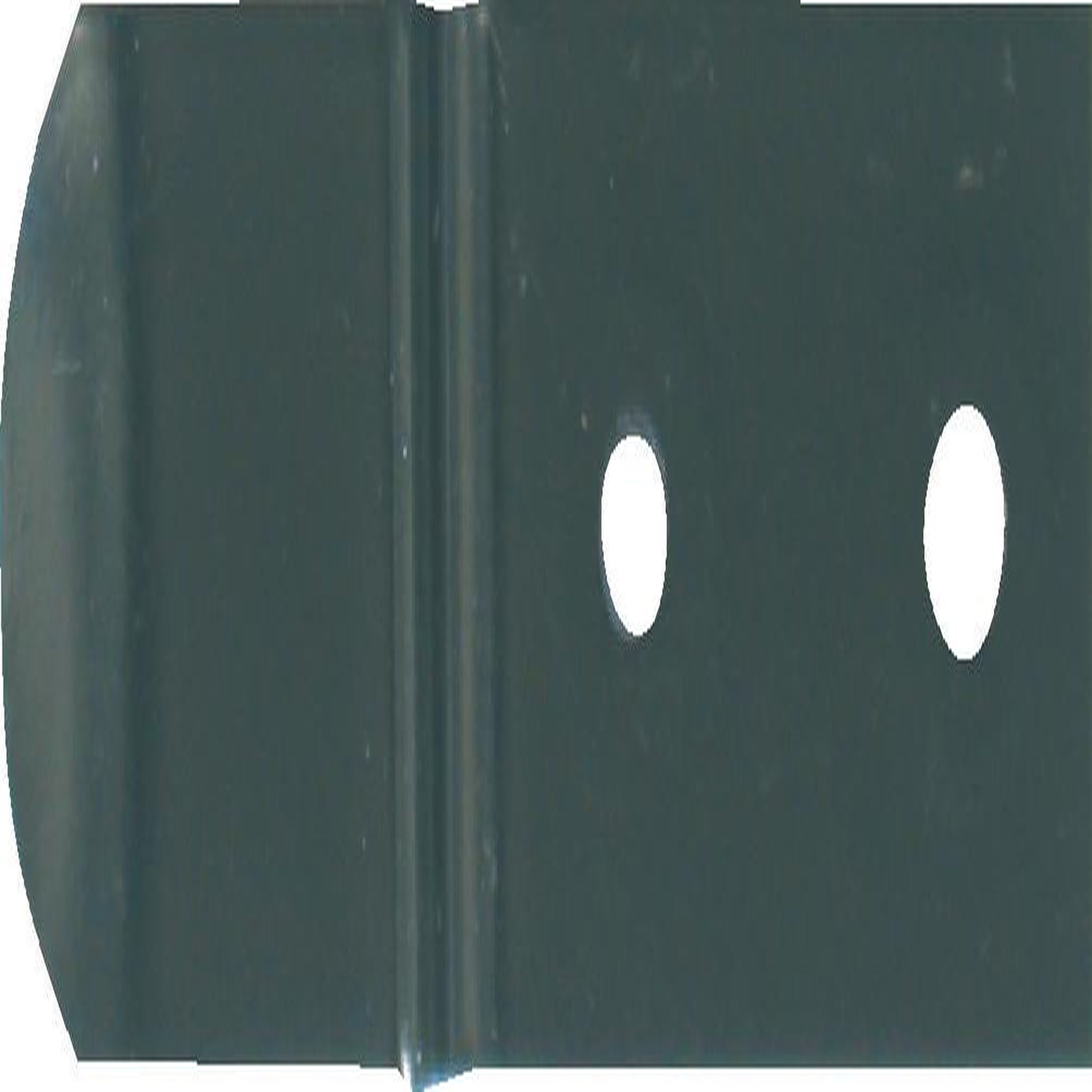 CENTRALE BRICO Lot de 2 crochets de rappel acier prépeint, H.70 x L.25 x P.15 mm