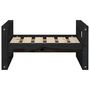 Voir la diapositive 5 : VIDAXL Lit pour chien Noir 55,5x45,5x28 cm Bois de pin solide