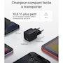 Voir la diapositive 4 : Belkin Chargeur 25W avec cable USB-C Noir