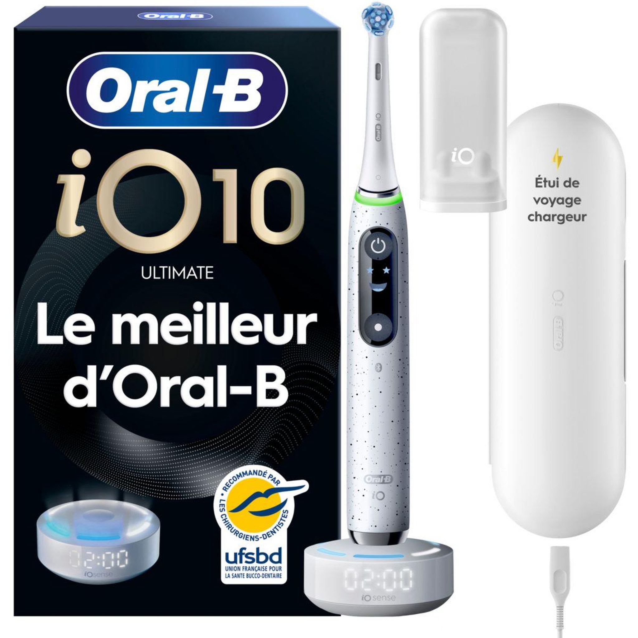 ORAL B Brosse à dents électrique io10 series stardust white