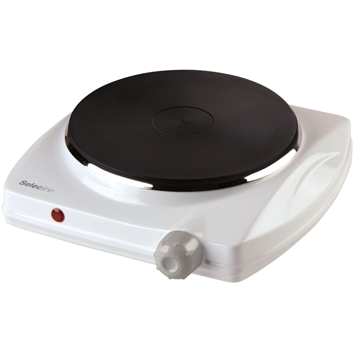 SELECLINE Cuisson d appoint HP-102-D4 Blanc Réchaud Electrique 1 Foyer 1500W