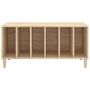 Voir la diapositive 5 : VIDAXL Armoire a disques chene sonoma 100x38x48 cm bois d'ingenierie