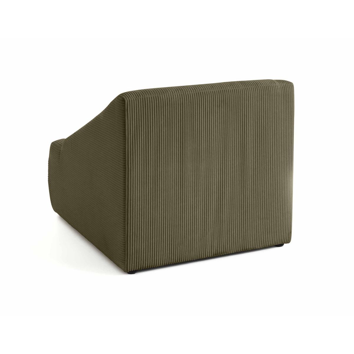 LISA DESIGN Onyx - fauteuil - en velours côtelé