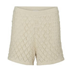 Vero Moda Short Crochet  Vero Moda Evelyn. Coloris disponibles : Beige