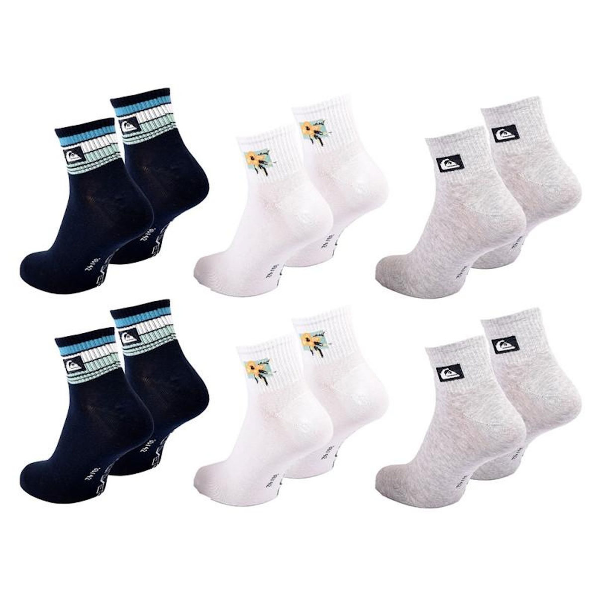 QUIKSILVER Chaussettes QUIKSILVER QUARTER