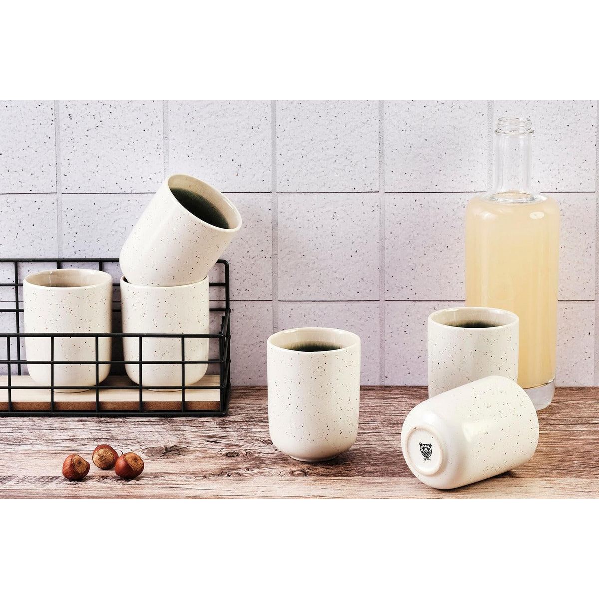 BJORN Mug OXYGEN 30cl - 6 pièces - Vert de gris