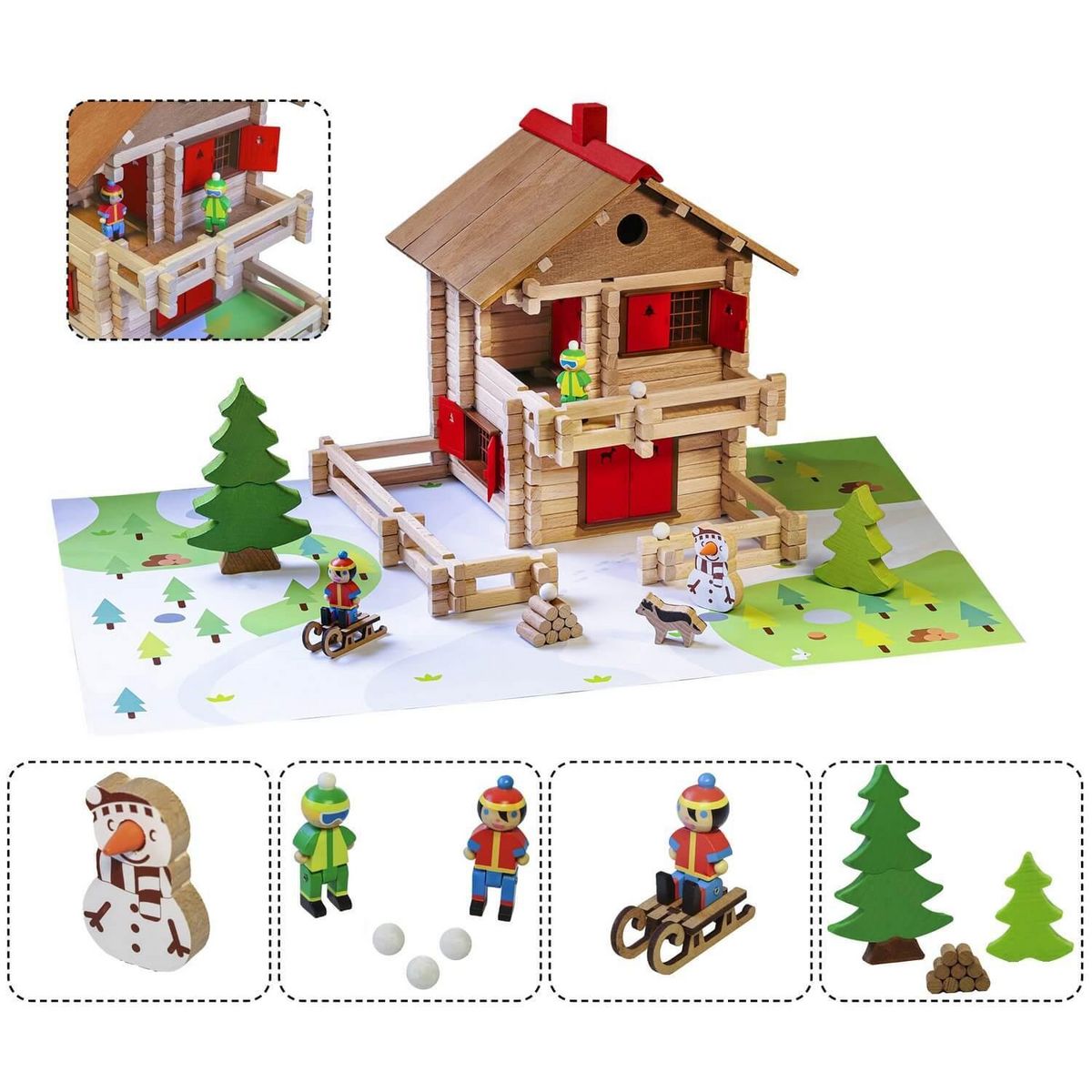 JeuJura Le Grand Chalet d'Alpage 215 pièces