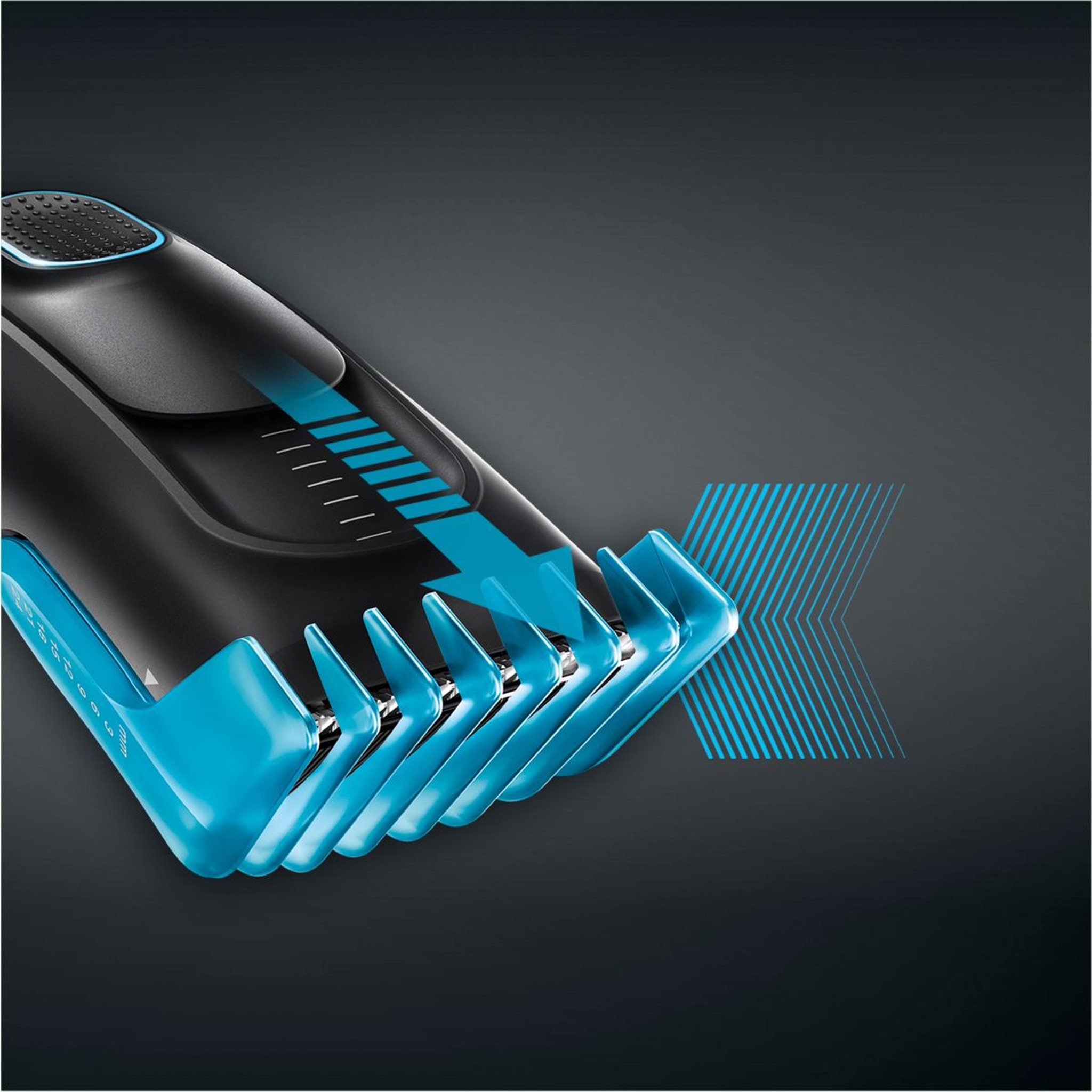 Voir la diapositive 4 : BRAUN Tondeuse cheveux HC5010 - 9 longueurs