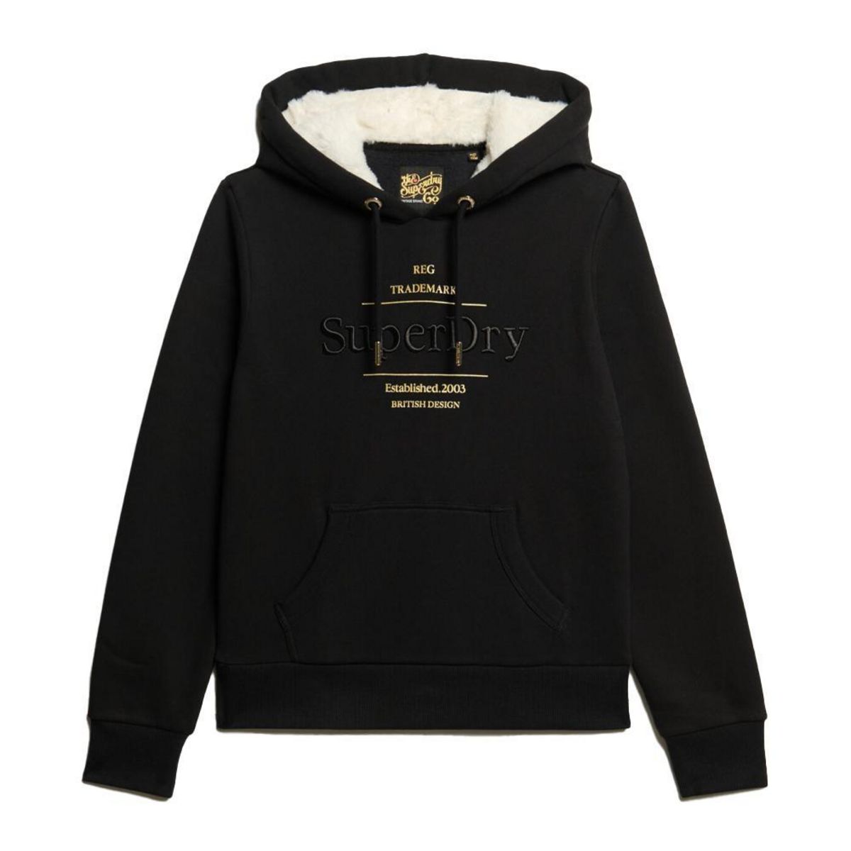 SUPERDRY Sweat /Jaune Femme Superdry Luxe