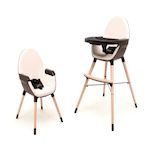 AT4 Chaise haute bébé évolutive ESSENTIEL. Coloris disponibles : Bicolore