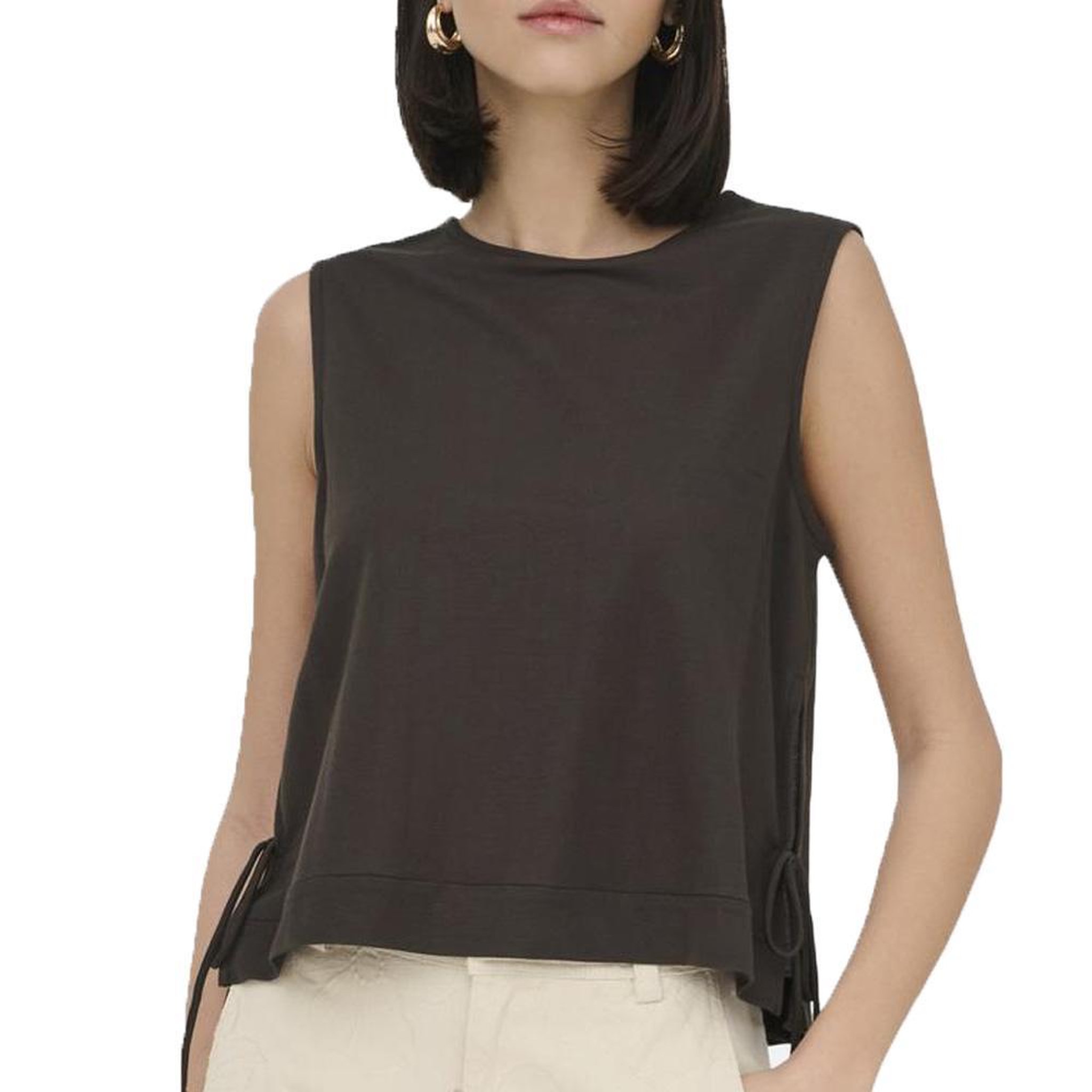 Voir la diapositive 1 : JACQUELINE DE YONG T-Shirt Marron Femme JDY Leslie
