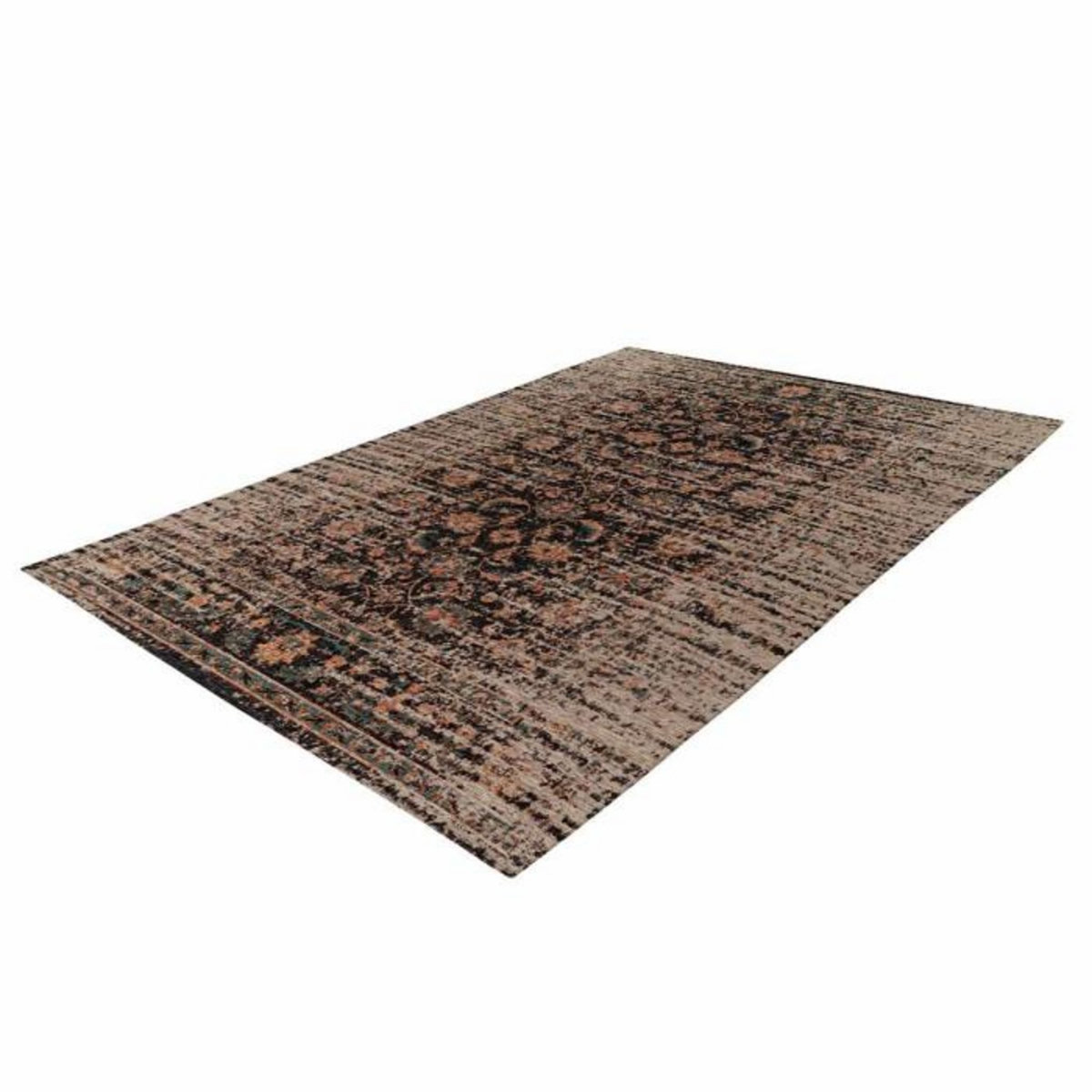 Paris Prix Tapis Tissé Vintage Oriental  Charme  Multicolore
