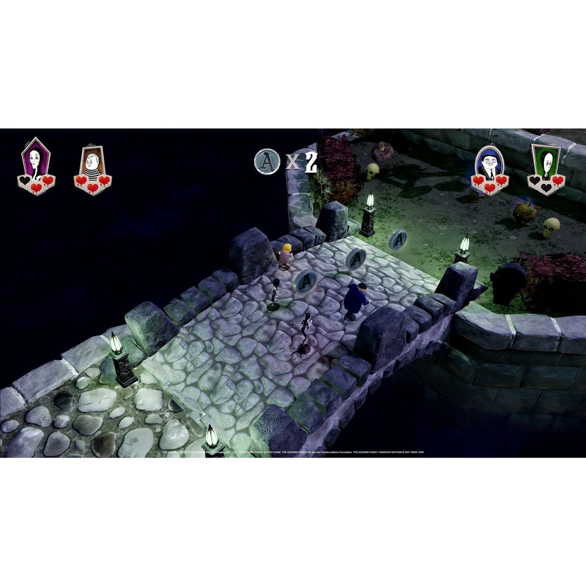 La Famille Addams : Panique au manoir Nintendo Switch