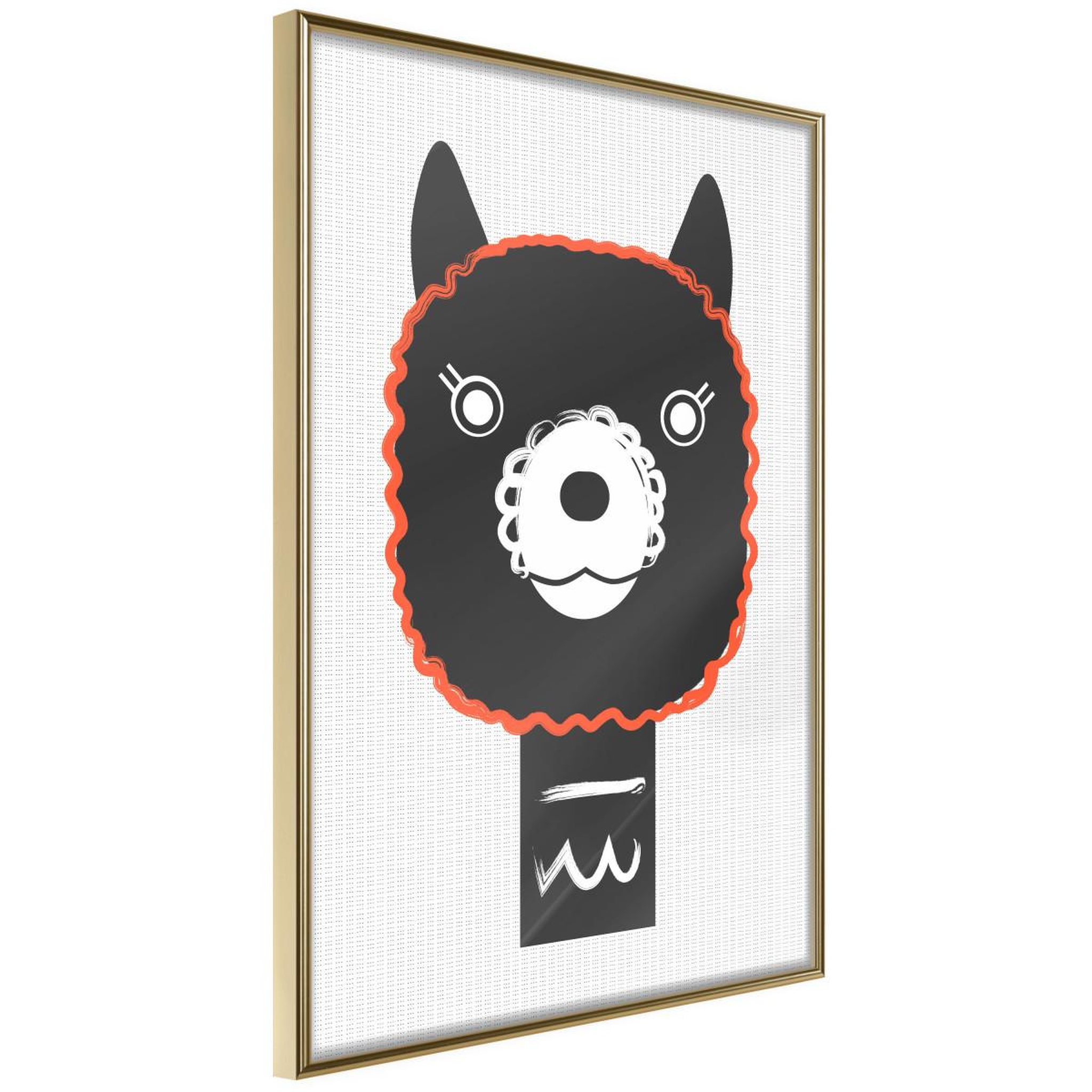 Voir la diapositive 1 : Paris Prix Affiche murale encadrée  cute smile