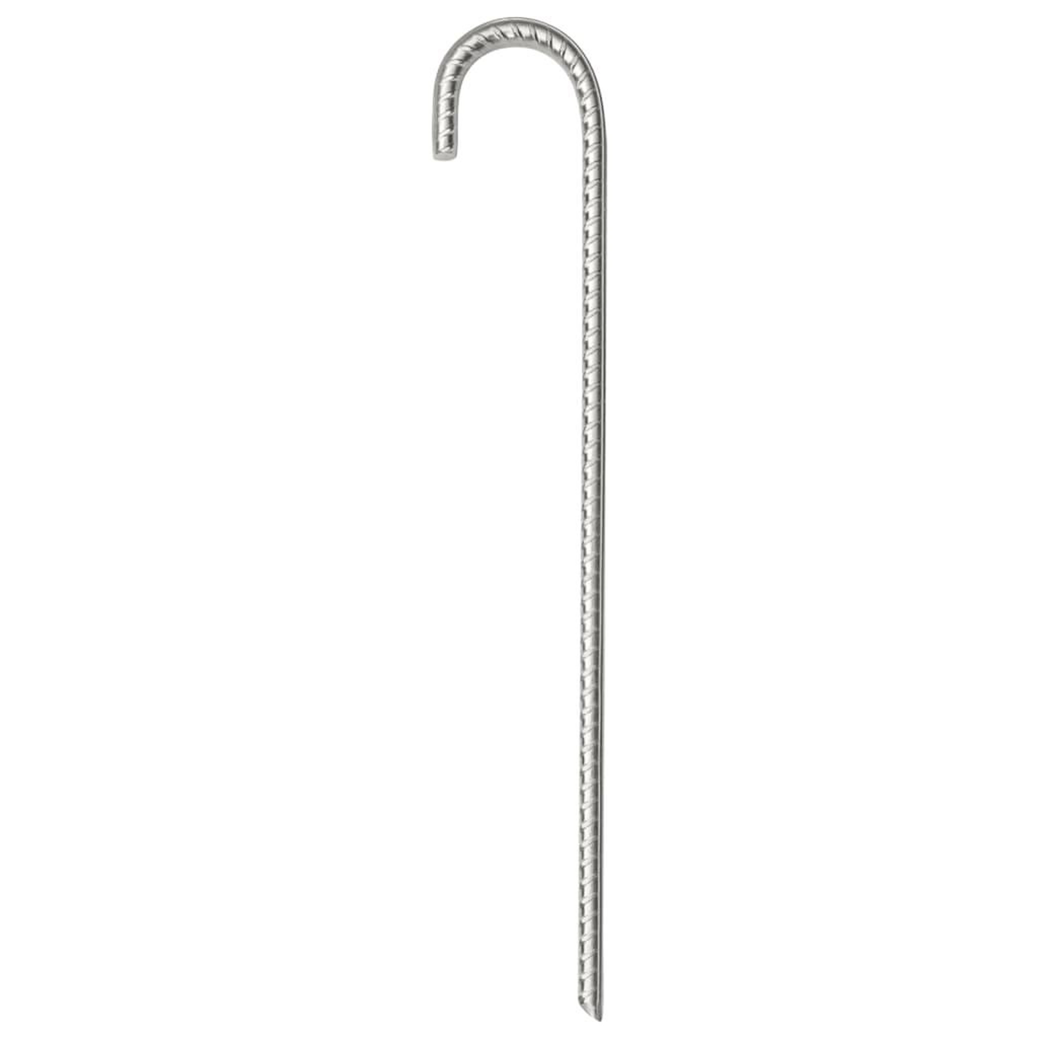 Voir la diapositive 3 : VIDAXL Piquets de tente 12 pcs 37 cm Ø10 mm acier galvanise