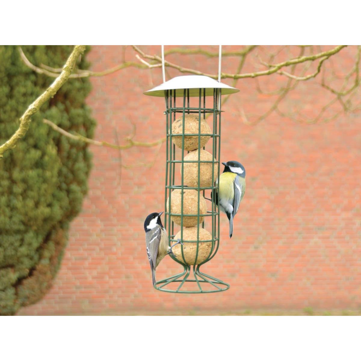 ESSCHERT DESIGN Distributeur de boules de graisse pour oiseaux, à suspendre ou à poser - Esschert Design
