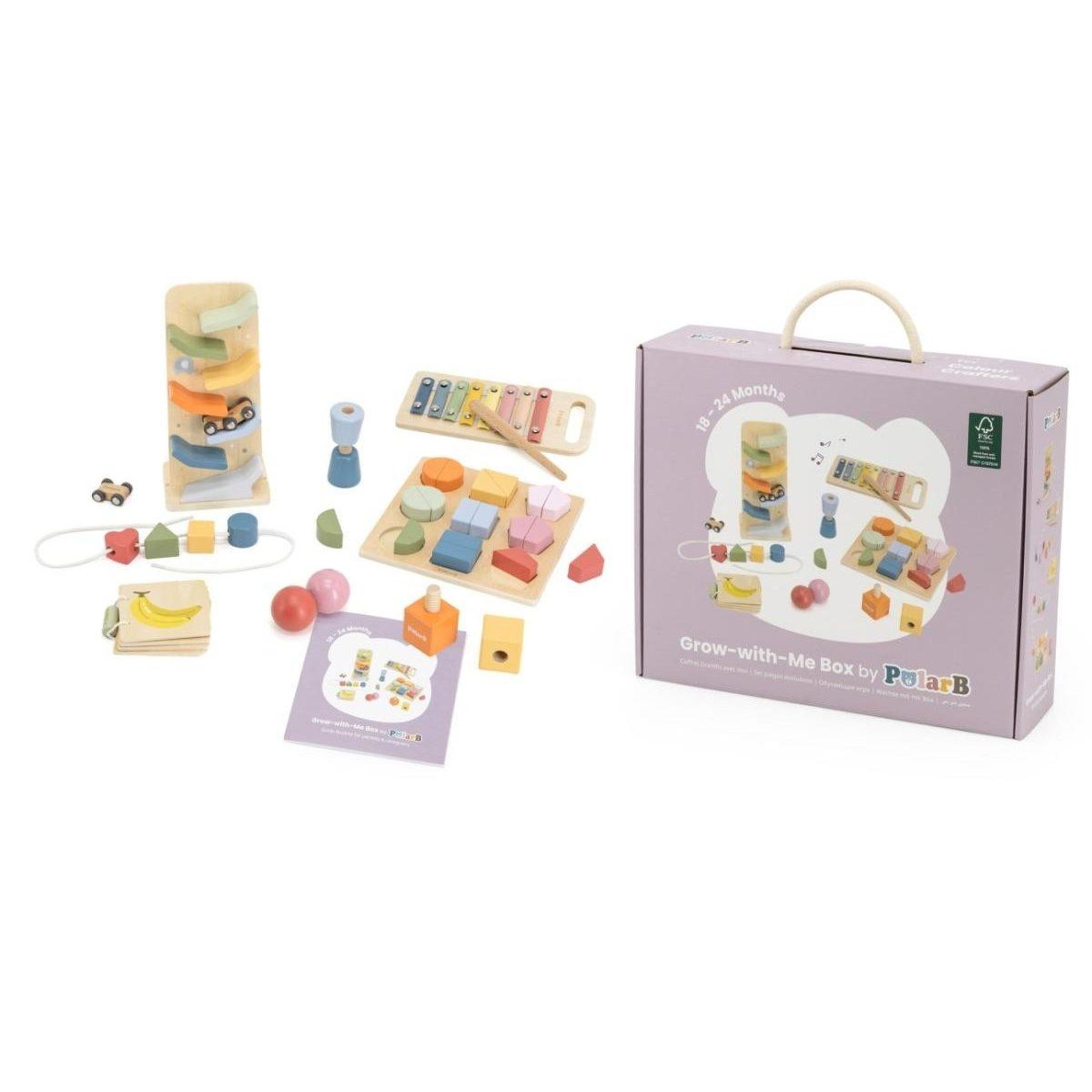 VIGA Jouet d'éveil  44264 polarb grow with me - explorateurs manuels fsc