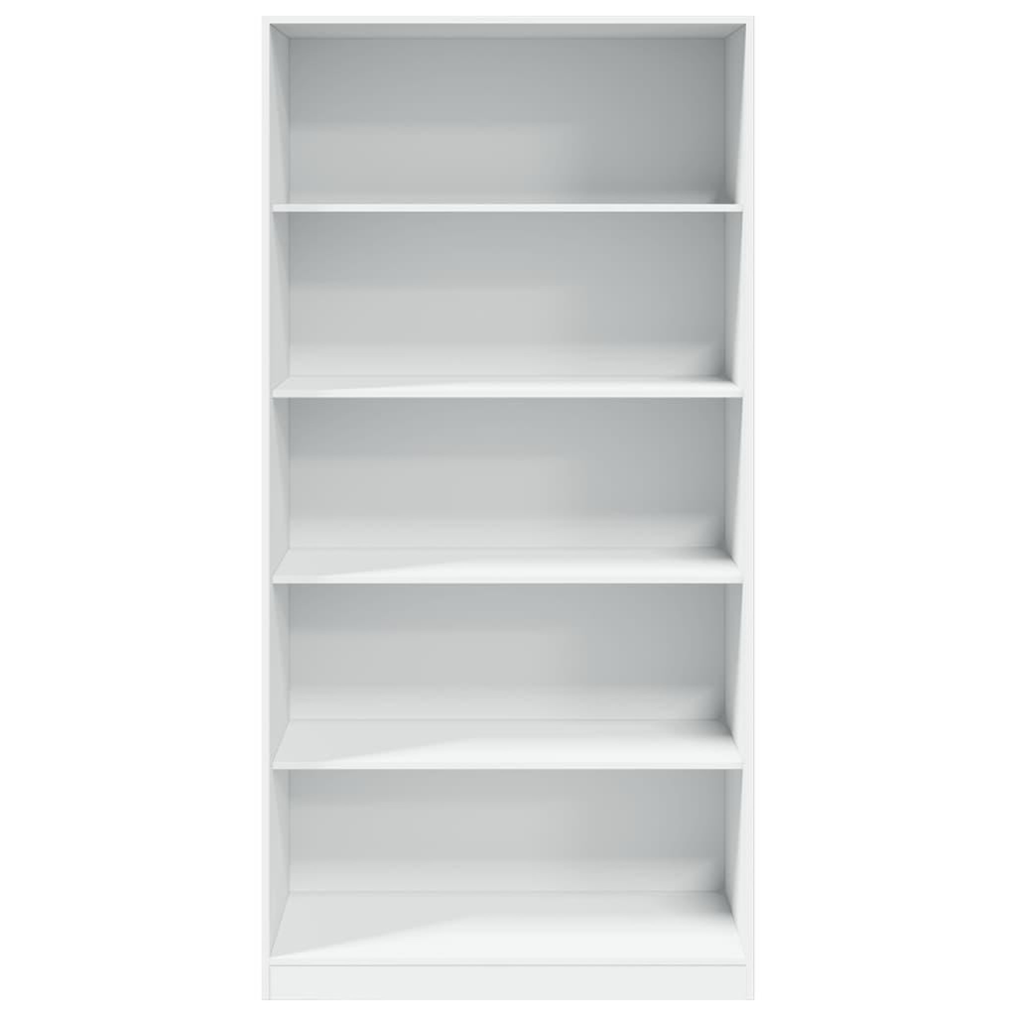 Voir la diapositive 4 : VIDAXL Garde-robe Blanc 100x50x200 cm Bois d'ingenierie