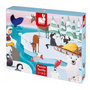 Voir la diapositive 2 : Juratoys-Janod Puzzle tactile la vie sur la banquise 24 pieces
